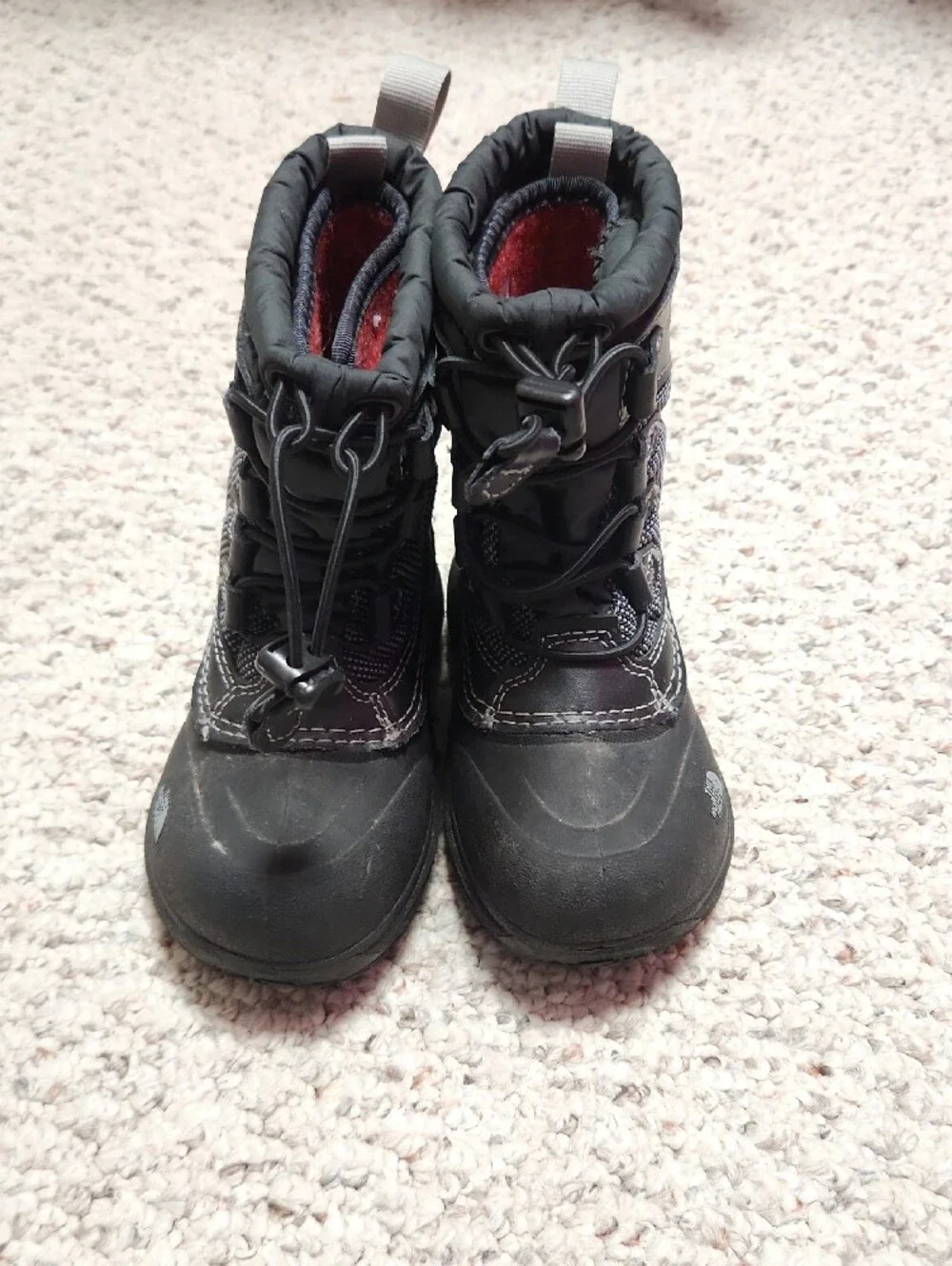 The North Face Kids Black Waterproof Snow Boots